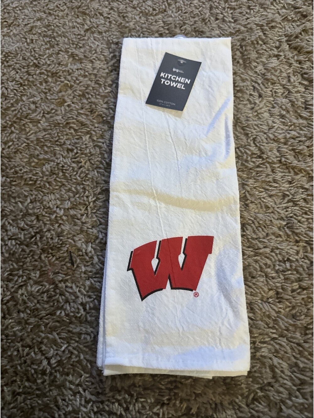 Wisconsin Badgers kitchen towel